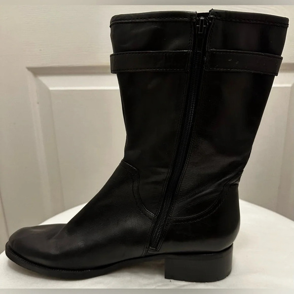 Women’s Easy Spirit Inness Black Mid Boots Size 10 - Picture 2 of 7